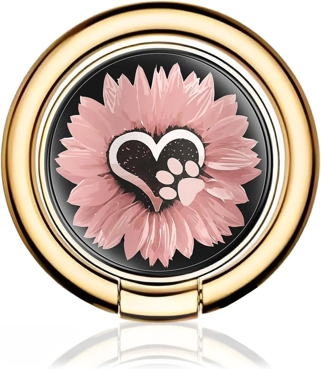 

Держатель-кольцо для телефона, милый металлический держатель-подставка для телефона, гибкая подставка-кольцо на палец, поворот на 360° ° Вращающийся чехол для телефона и планшета, аксессуары