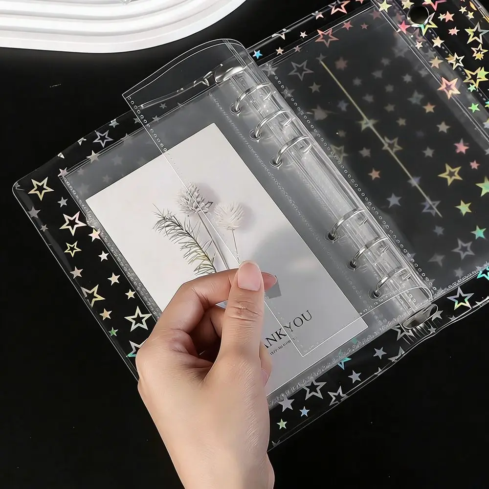 Inner Page Card Binder A6 Photocard Binder Sheets Transparent PP Acid Free Photo Album Refill Pages Kpop Photocard Binder view 3