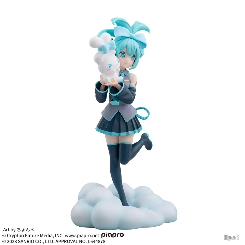 

Goods in Stock Genuine SEGA Luminasta Hatsune Miku Cinnamoroll 17CM PVC Action Figure Anime Figure Model Toys Doll Gift