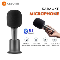 Xiaomi-Microfone Karaoke com Cancelamento de Ruído, Stereo de Nível KTV, Efeito Sonoro, Bluetooth 5.1, Chip DSP, K-Song, 2500mAh