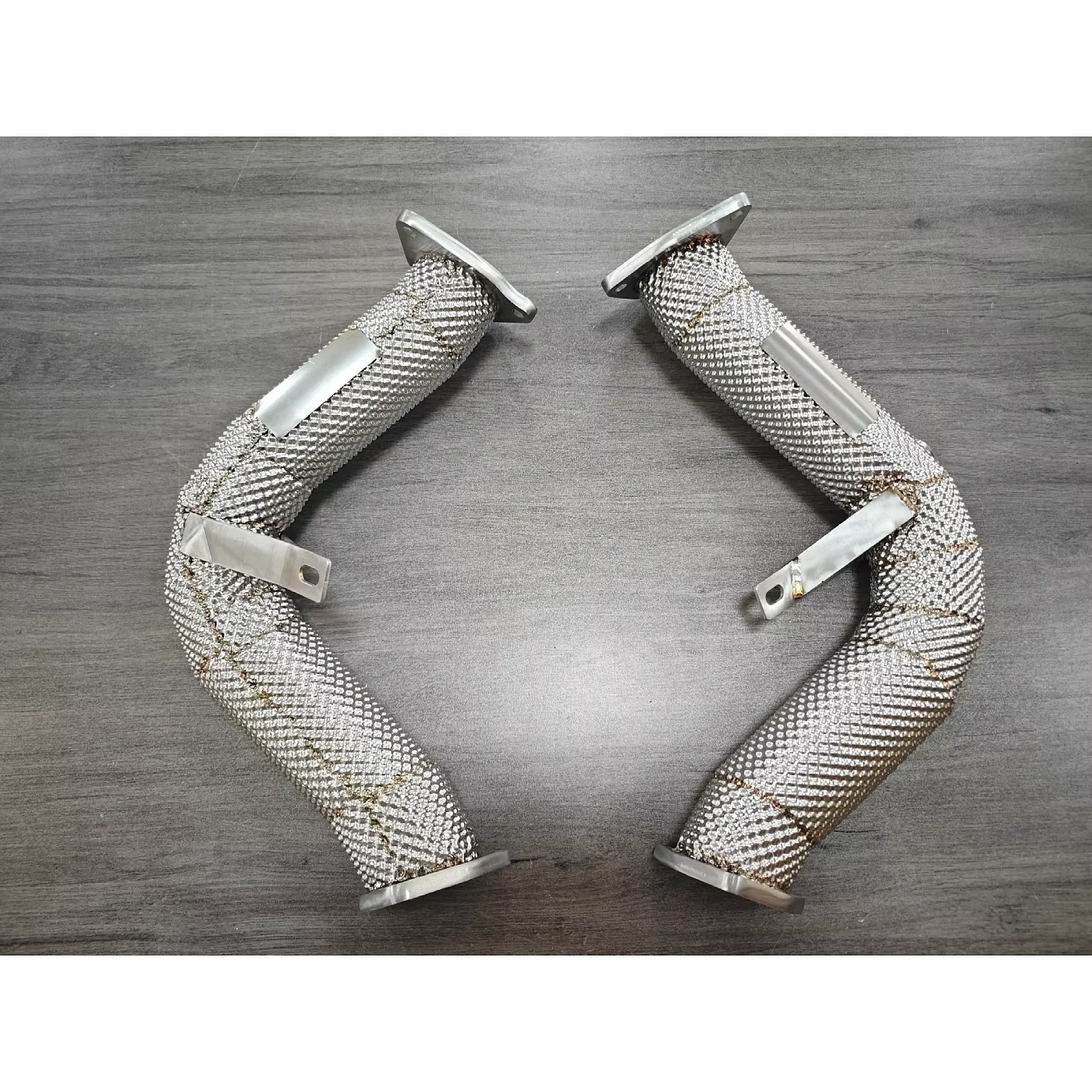 Hochleistungs-Auspuffrohr für Audi A6 A7 C7 3.0T Downpipe mit Katalysator Hochleistungs-SUS304 Auto-Zubehör – Detail 10