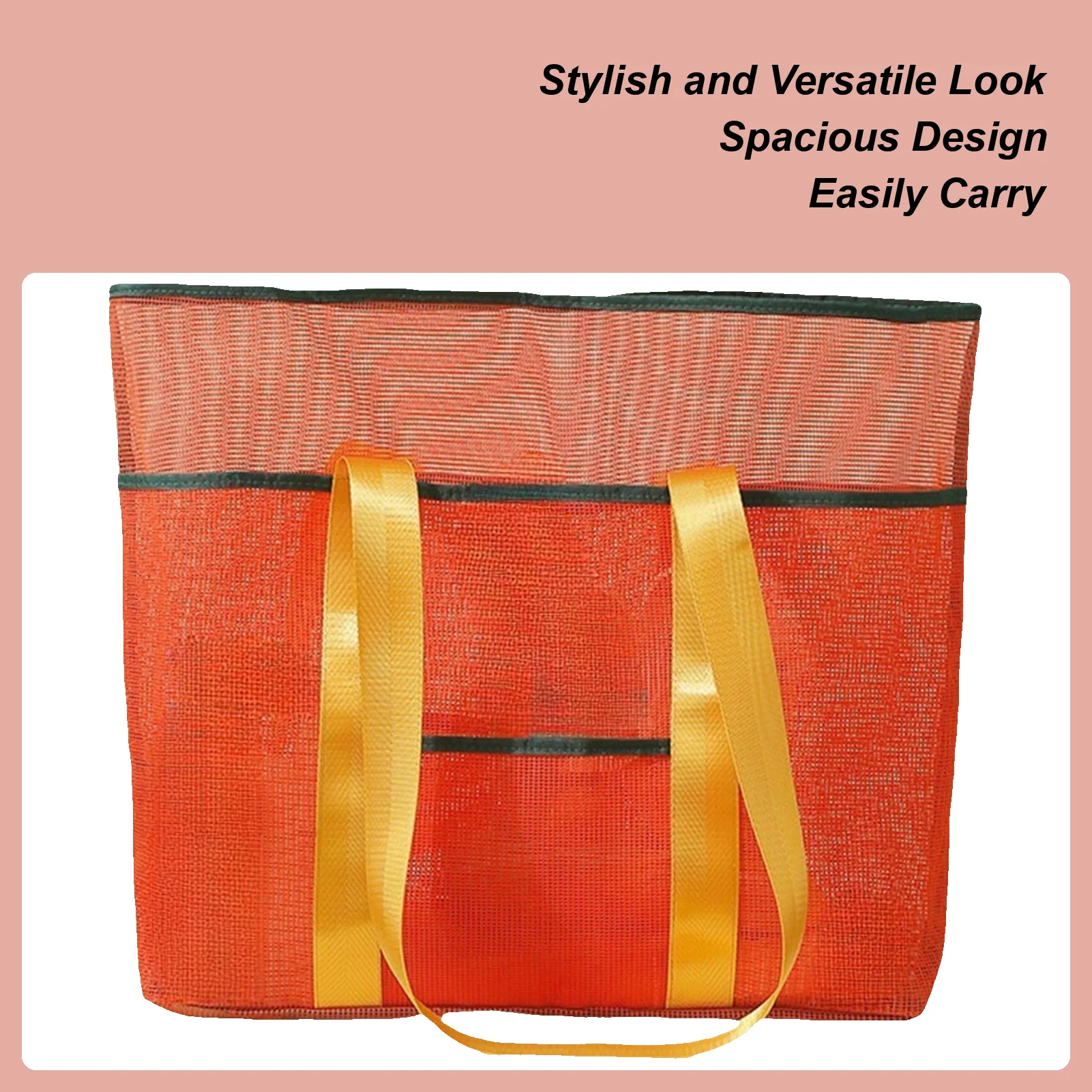 

Пляжная сумка-тоут, портативная дорожная сумка для хранения, пляжный органайзер большой емкости, многофункциональные дорожные принадлежности для полотенец, косметики