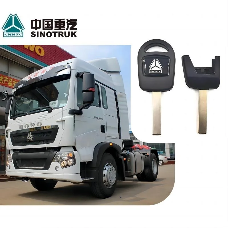 HOWO T5G Truck Key Embryo Original Quality Ordinary and Remote Control Key Sinotruk key Sitrak Key Sitrak Cabin Parts