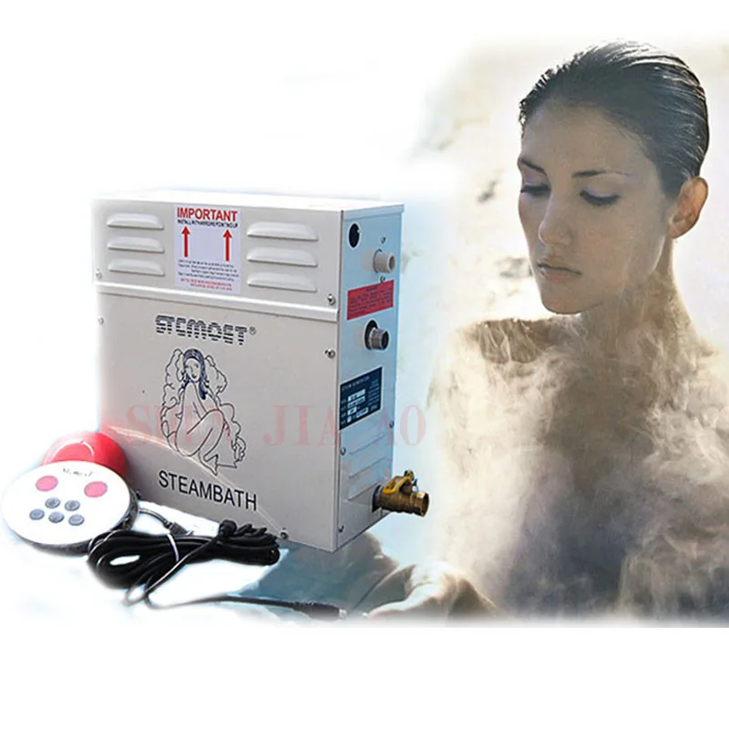 6KW Steam Generator For Shower 220V-240V Home Steam Machine Sauna Bath SPA Steam Shower with Digital Controller
