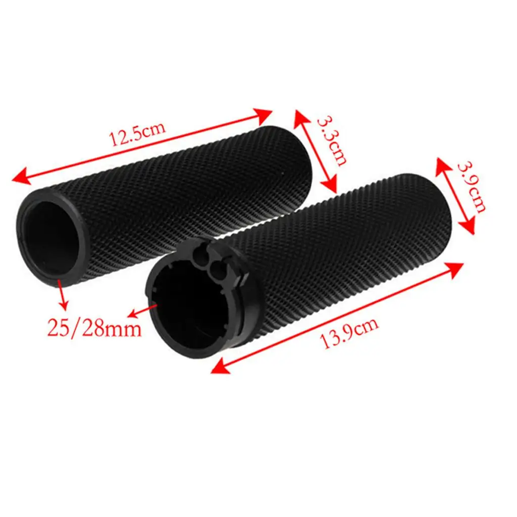 1 Inch 25mm Handlebar Grips for XL883 1200 X48 Glide