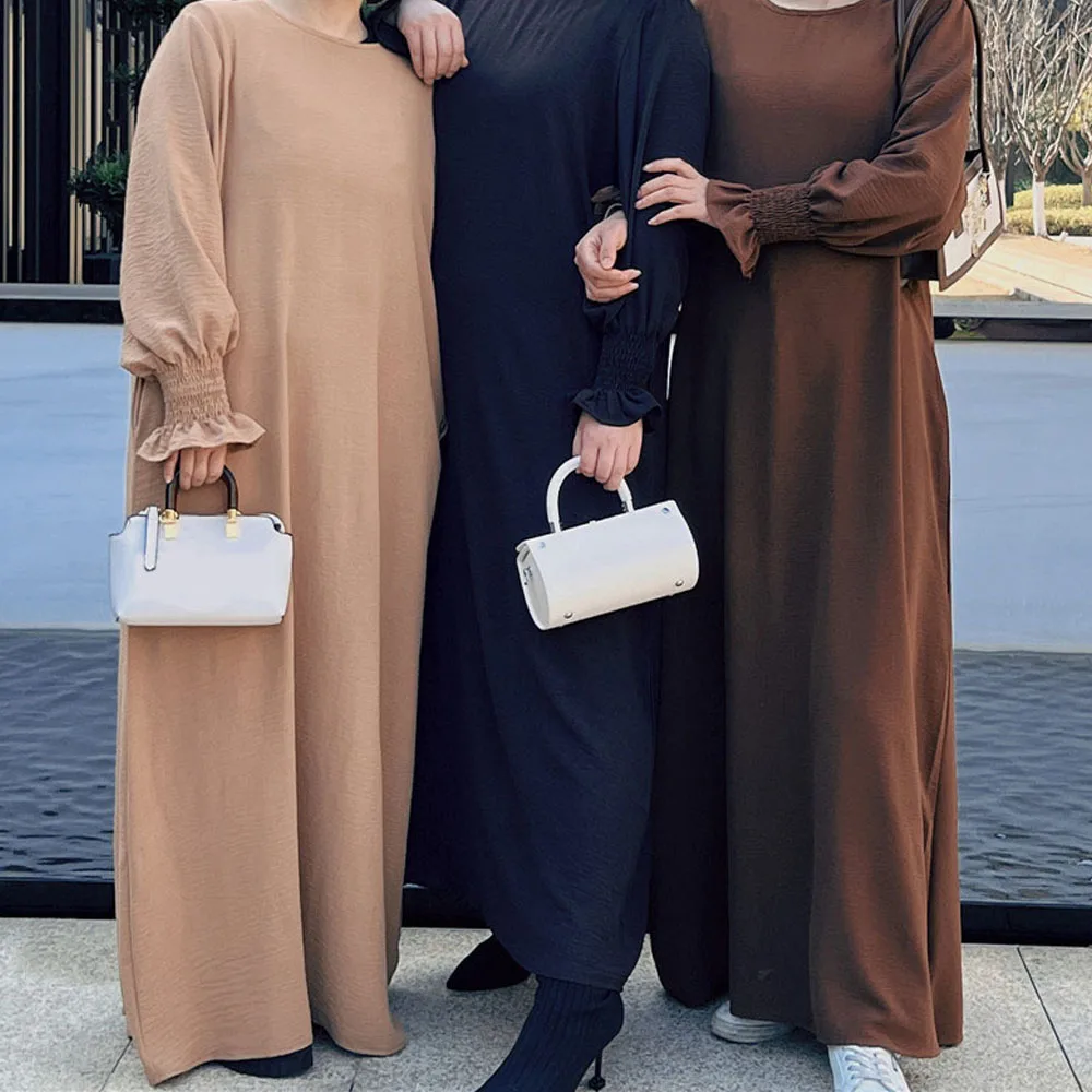 Robe modeste pour femmes musulmanes, vêtement de prière Eid Ramadan, vêtements islamiques Abaya dubaï, turquie, Kaftan arabe, Kebaya Jalabiya, 2025