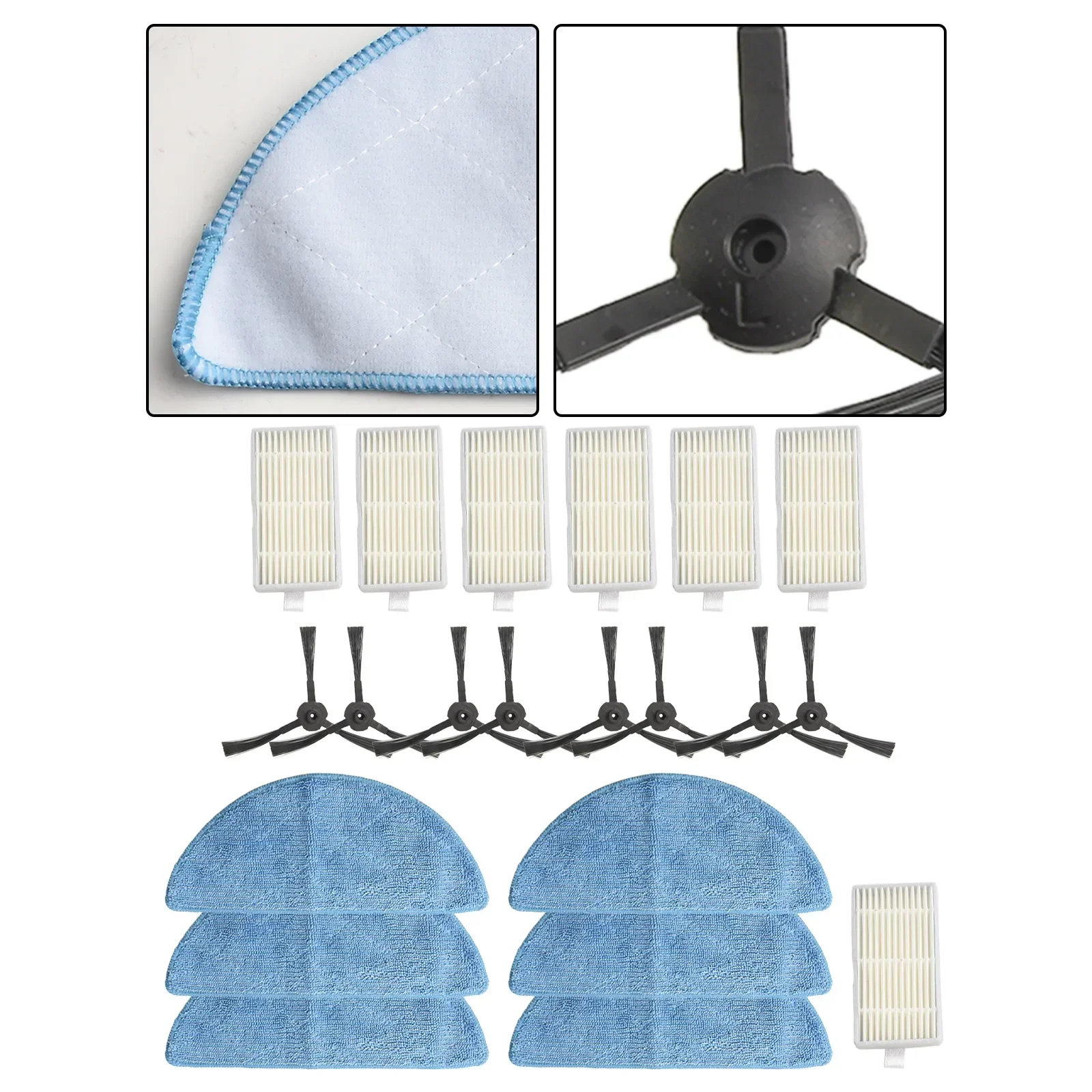 

Многофункциональный набор аксессуаров для робототехники ZACO: комплексная коллекция инструментов для уборки, повышающая эффективность