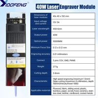 [EU] 20W 40W Laser Module Head Blue Light For 3018 3020 4030 CNC Laser Cutting Engraving Machine Wood Marking Printer
