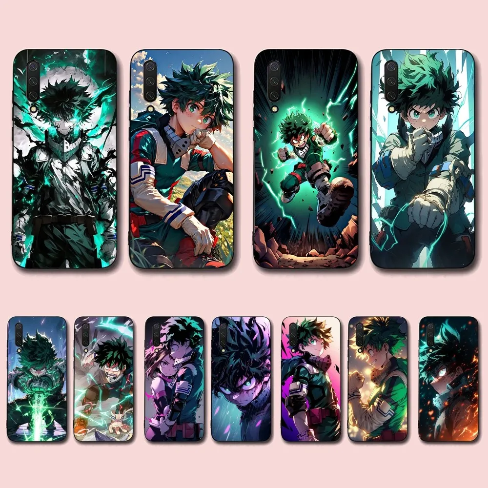 Classic Character L-Izuku M-Midoriya Phone Case For Xiaomi Mi 5X 8 9 10 11 12 Lite Pro 10T PocoX3pro PocoM3 Note 10 Pro Lite