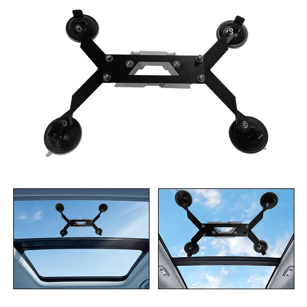 

For Starlink Mini Sunroof Suction Cup Mount With Four Suction Cup Bases Car Suction Cup Bracket For Starlink Mini Mounting Kit
