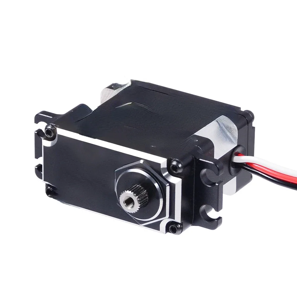 

apply to Wp45 High Pressure Waterproof Brushless Motor Limit Steering Gear 45kg Large Torque Metal Digital Steering Gear