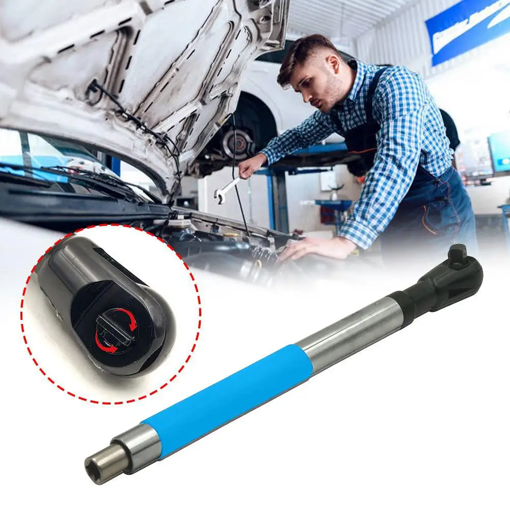 

Offset Extension Wrench Impact Electric Ratchet Wrench Chain Drive Wrench Extender 1/2" Sockets Automotive Tool
