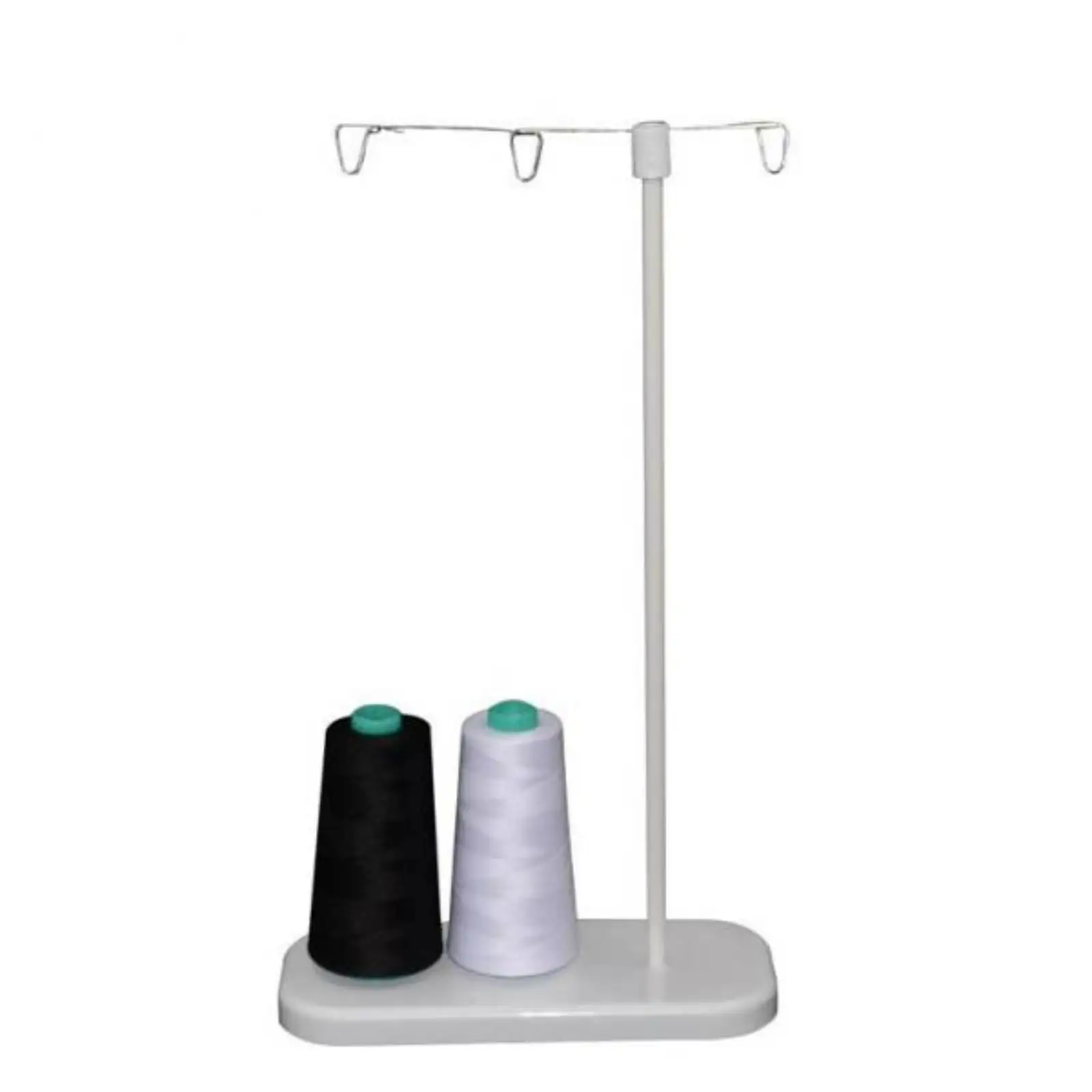 2 Cone Spool Thread Stand for Sewing and Embroidery Machines Tailors Sewing Tool Steel Spool Rack Sewing Spools Organizer