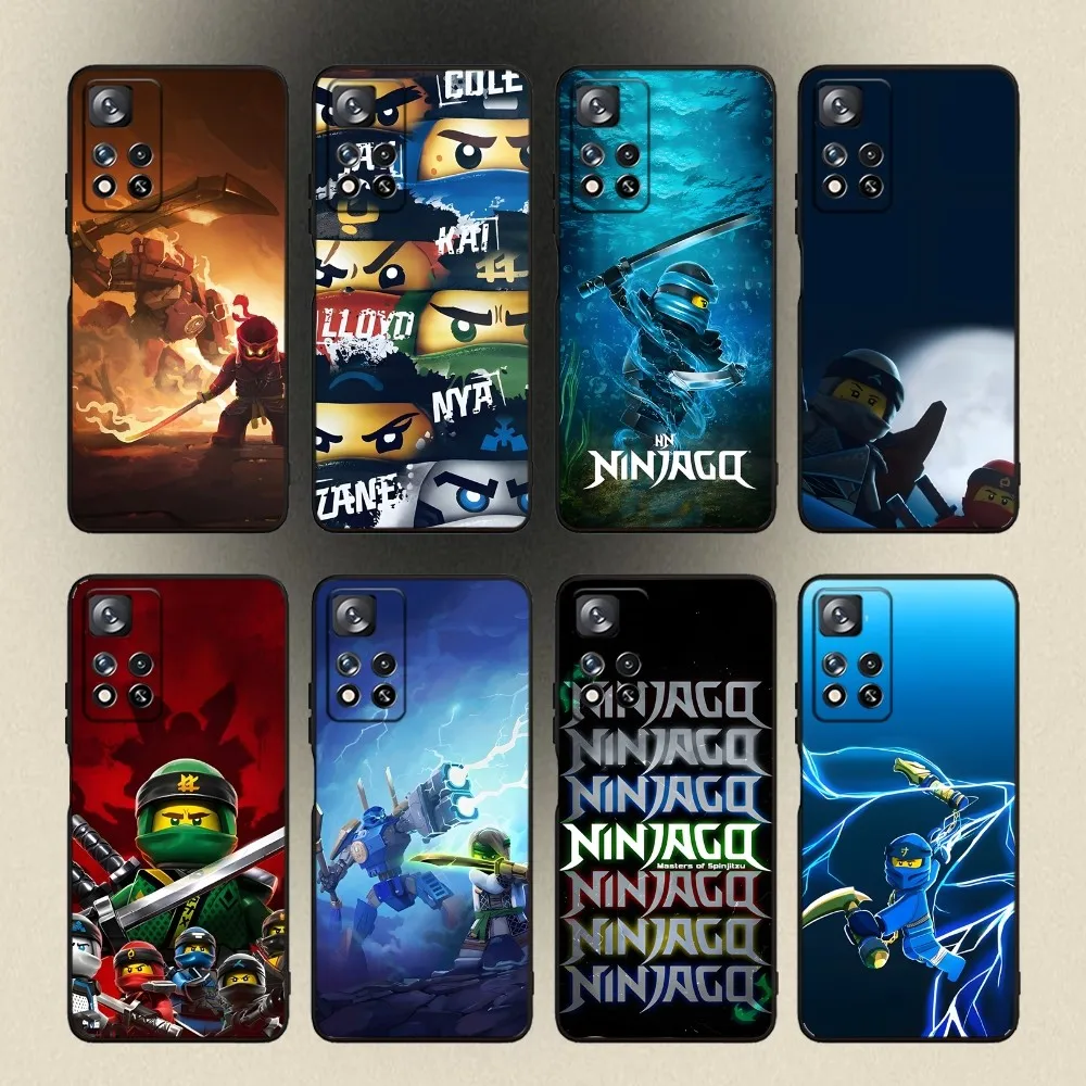 

Anime N-NinjagoS Cool L-LEGOS Phone Case For Samsung Galaxy A20,A21s,A22,A31,A32,A52,A53,A72,73,A80,A91 Soft Black Cover