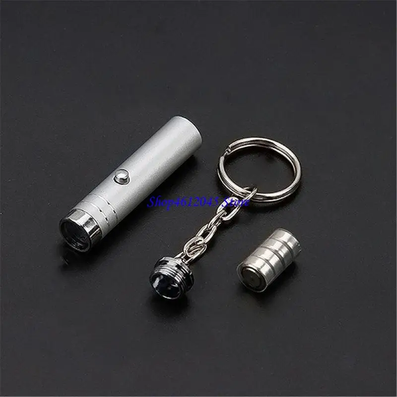 

L69A Mini Keychain Flashlight Pocket Lamp Led Make Great Gifts Marker Checker Detecti with Convenient Quick Release Ring