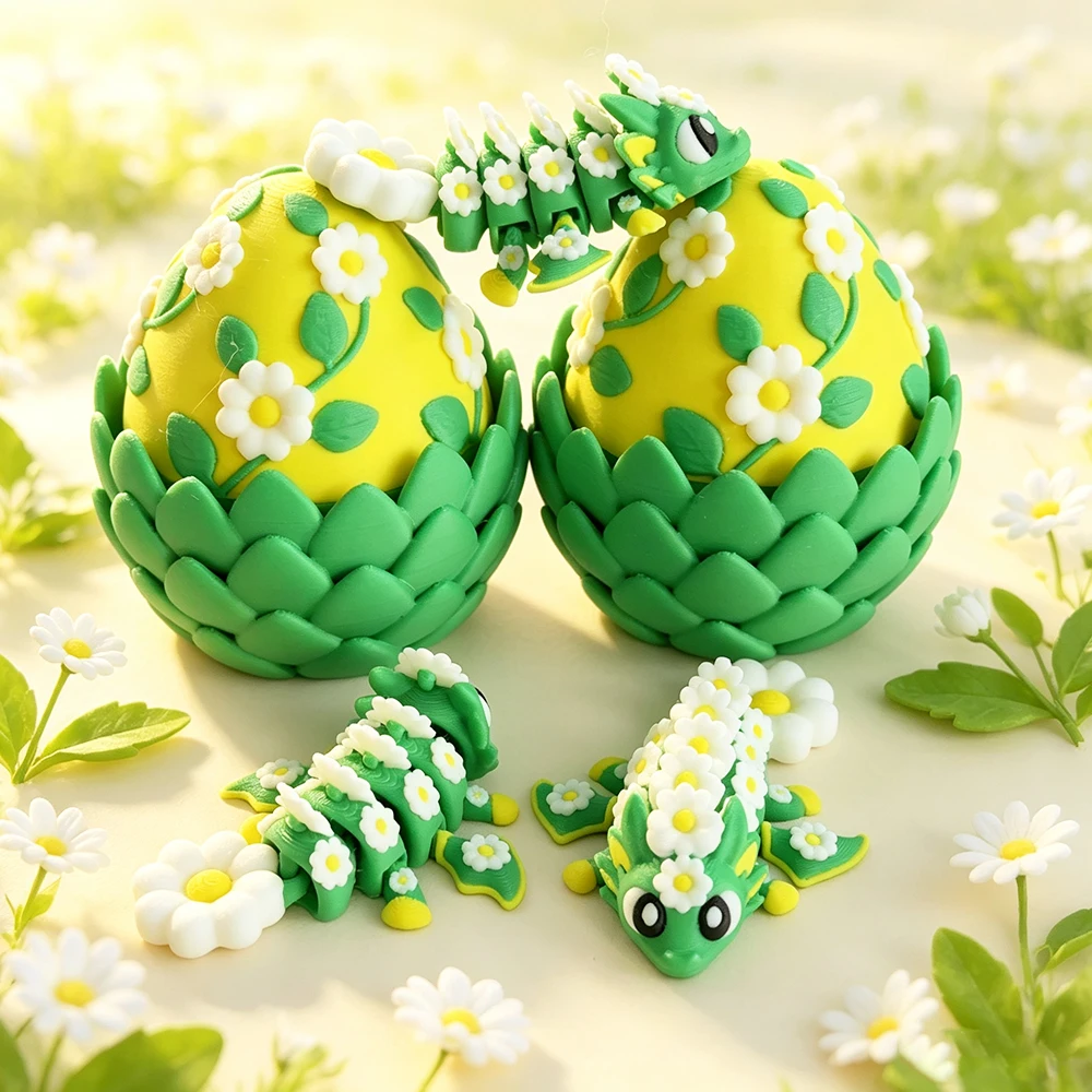 3D Printing Egg - 3D printing cute and silly daisy