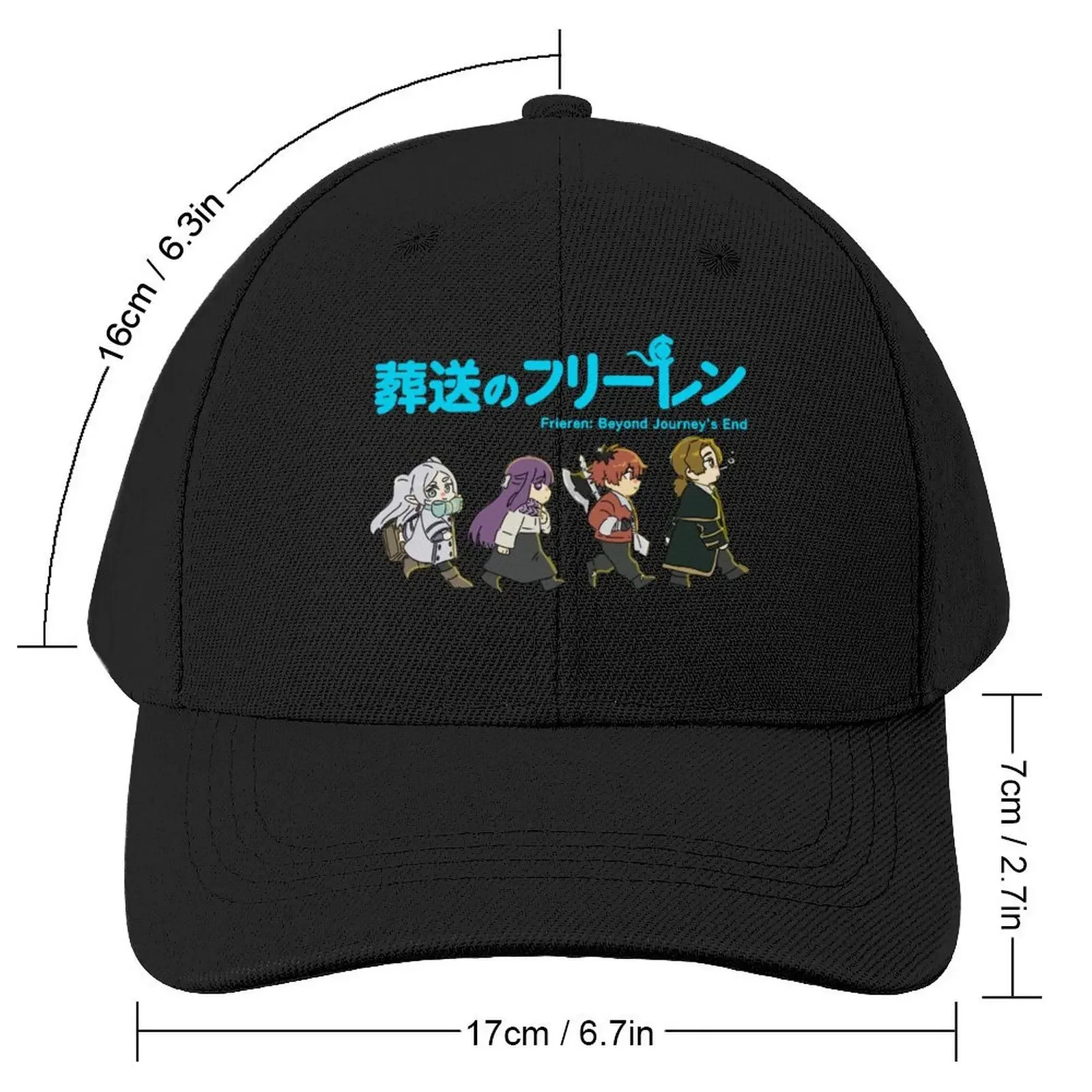 Frieren :Beyond Journey's End four current character Baseball Cap Hat Luxury Brand sun hat Icon Mens Tennis Women's