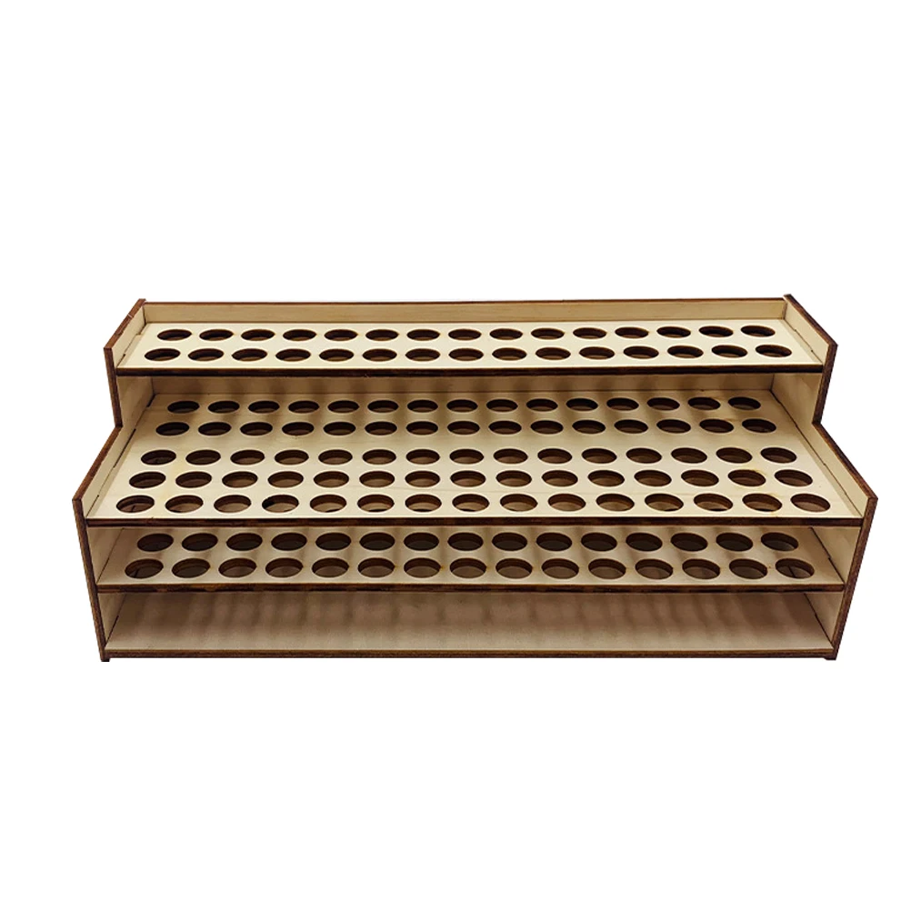

Wooden Pen Holder Pencil Craft Marker Storage Organizer Desk Large Capacity Easy Assemble Stylish Practical Multi Functional Pen