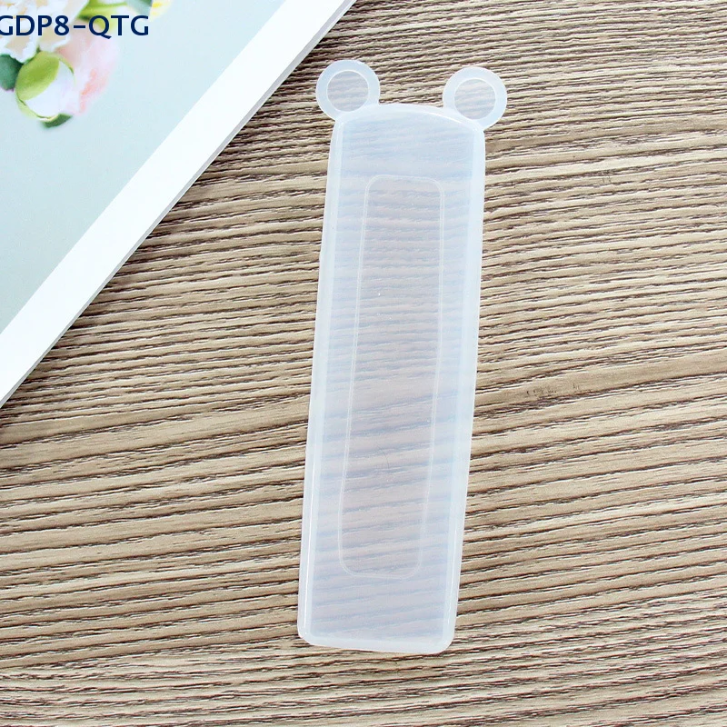 Silicone Remote Control Protective Cover Air Condition TV Remote Control Waterproof Case Bear Ear Fluorescence Dustproof Cover