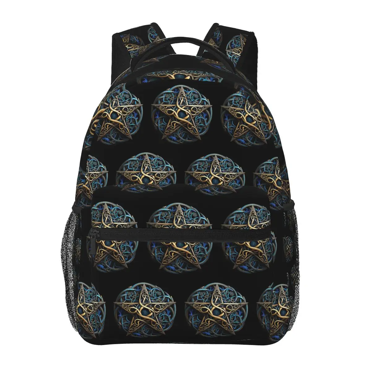 

Occult Satanic Pentagram Backpacks Boys Girls Bookbag Students School Bags Cartoon Laptop Rucksack Shoulder Bag Large Capacity
