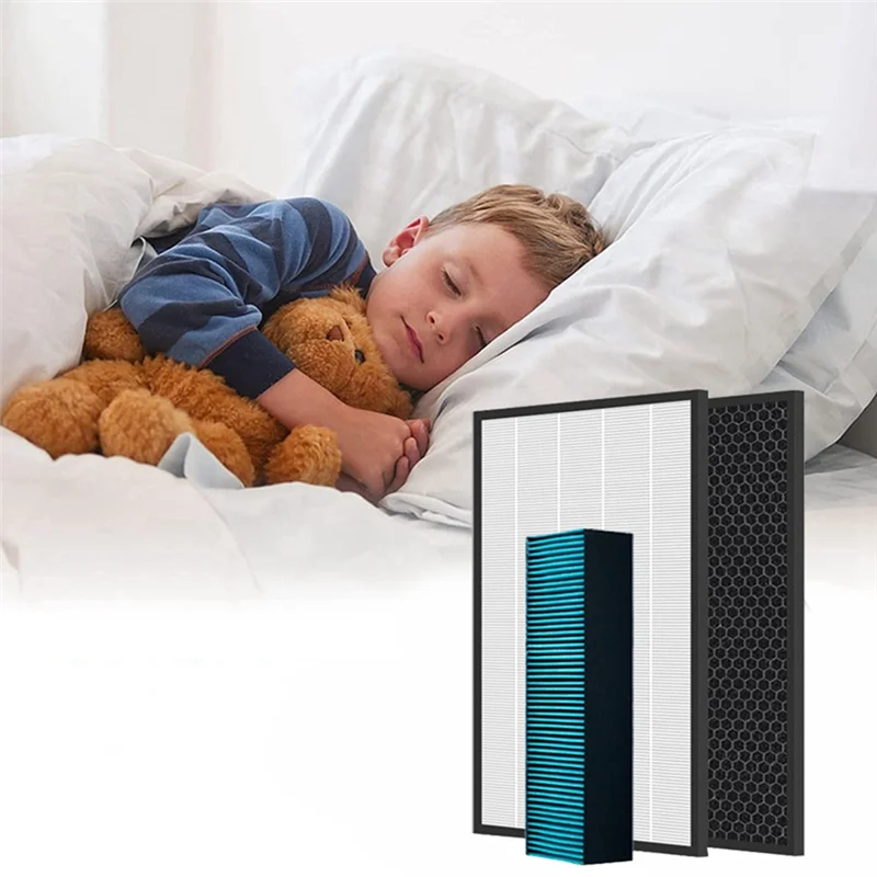 ABGU 交換用アクセサリーキット -2801FZ 空気清浄機加湿器 HEPA フィルターと活性炭フィルター用