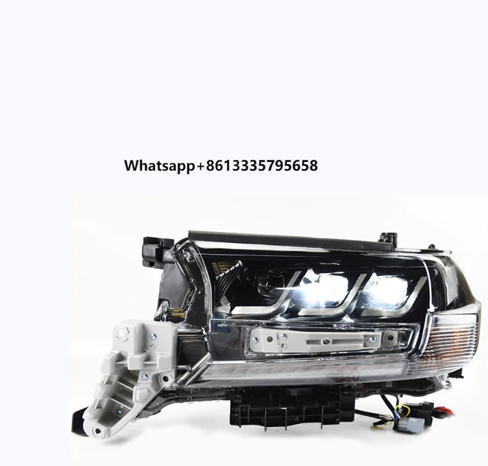 

Archaic Manufacturer Car Accessories Car Led Headlight 3 Angel Eyes Led Lens for Land Cruiser Lc200 2016-2020