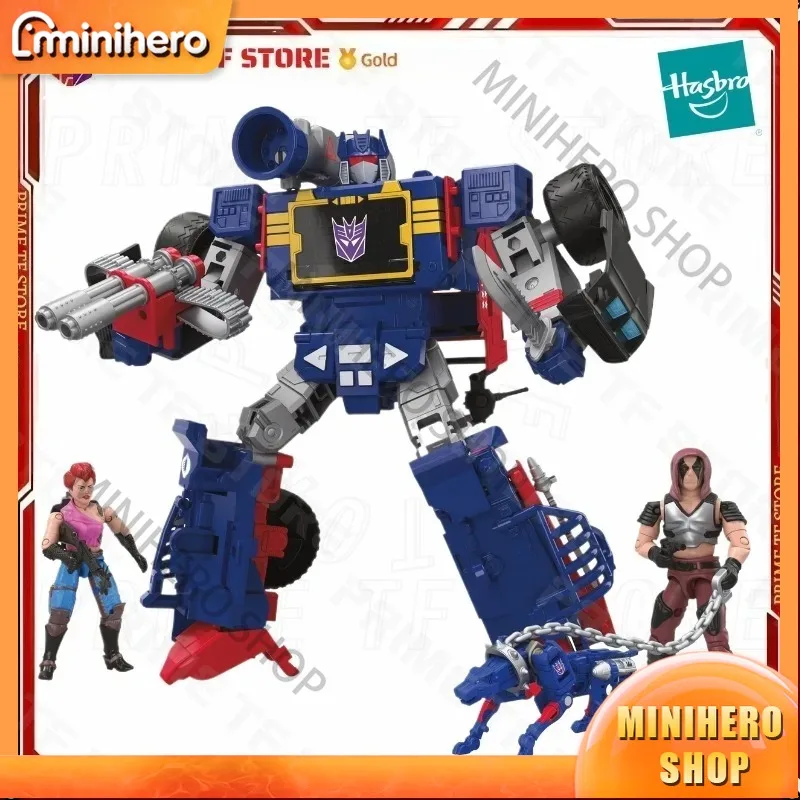 En stock, Hasbro Transformers Generations G Series Soundwave Dreadnok Thunder Machine Decepticon, figura de acción, juguete coleccionable