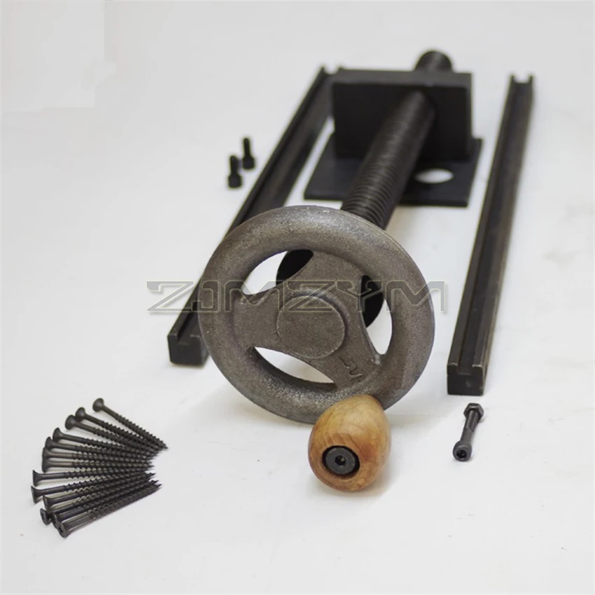 TV4530 Woodworking Tools Fixture Screw Double Helix Counter-Rotary Table Tailvise  Workbench Woodworking Table Tail Pliers Clamp