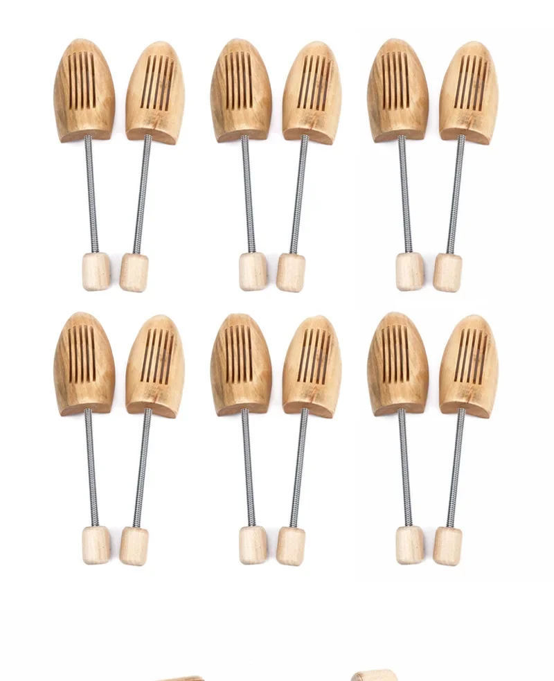 2Pcs / 4PCS Holz Schuhe Bahre Holz Schuh Bäume Anti Verformung Männer Frau Frühling Schuhe Baum Gestaltung Anti falten Schuh Hält – Detail 3