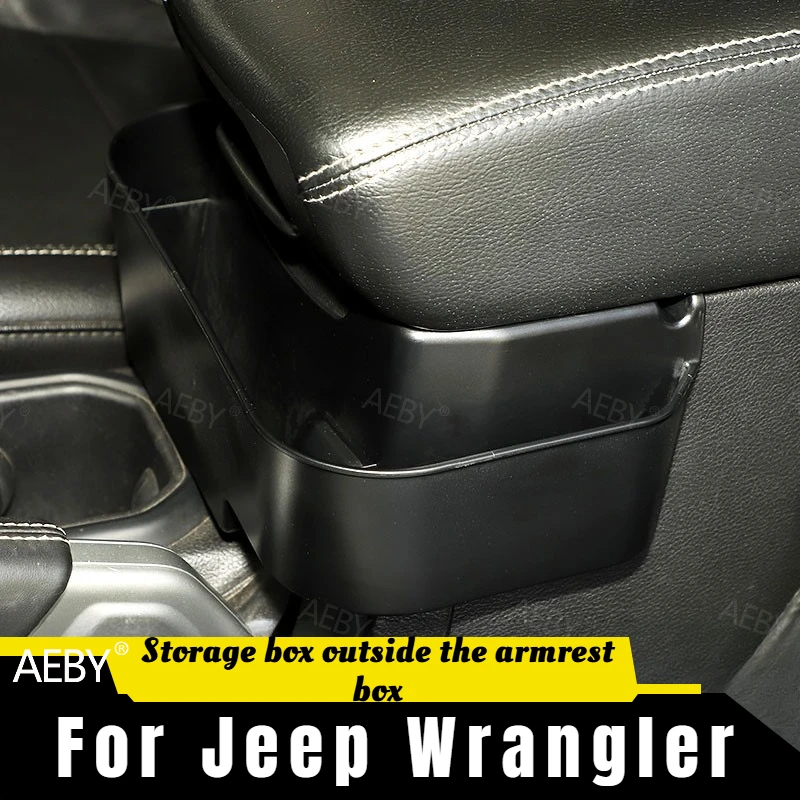 

For Jeep Wrangler 2018-2025 Center console organizer shift side tray,Armrest storage box,partition board waterproof,interior