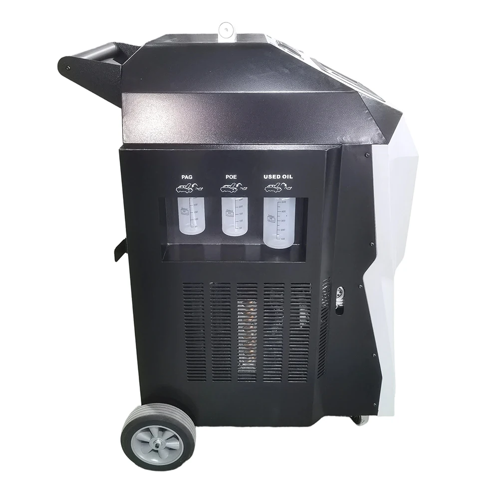 New Arrival Fully Automatic Dual-system AC Refrigerant R134A And R1234YF Recharge & Recovery Machine With Multilingual Selection