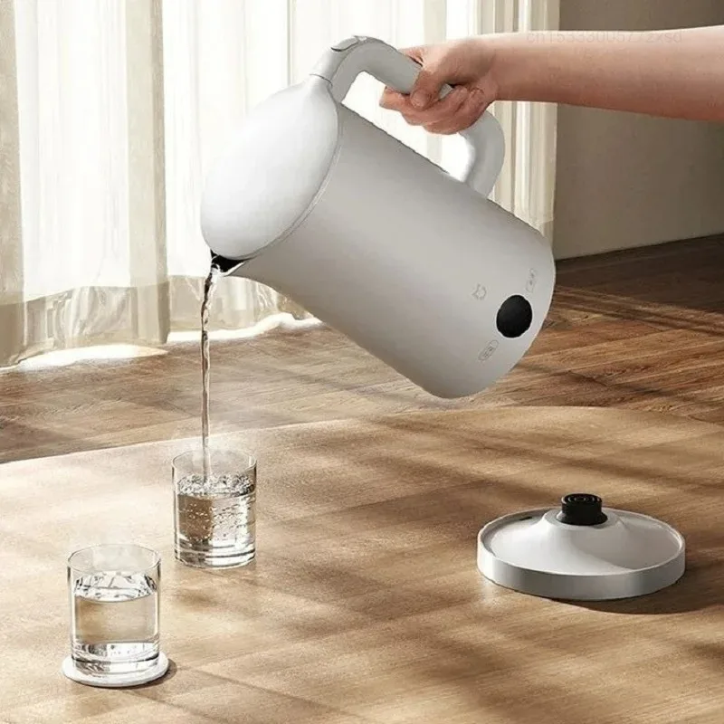 جديد Xiaomi Mijia غلاية كهربائية بدرجة حرارة ثابتة 3 إيقاف تشغيل تلقائي 316L من الفولاذ المقاوم للصدأ 1800 وات غلاية تسخين سريعة للمنزل #5