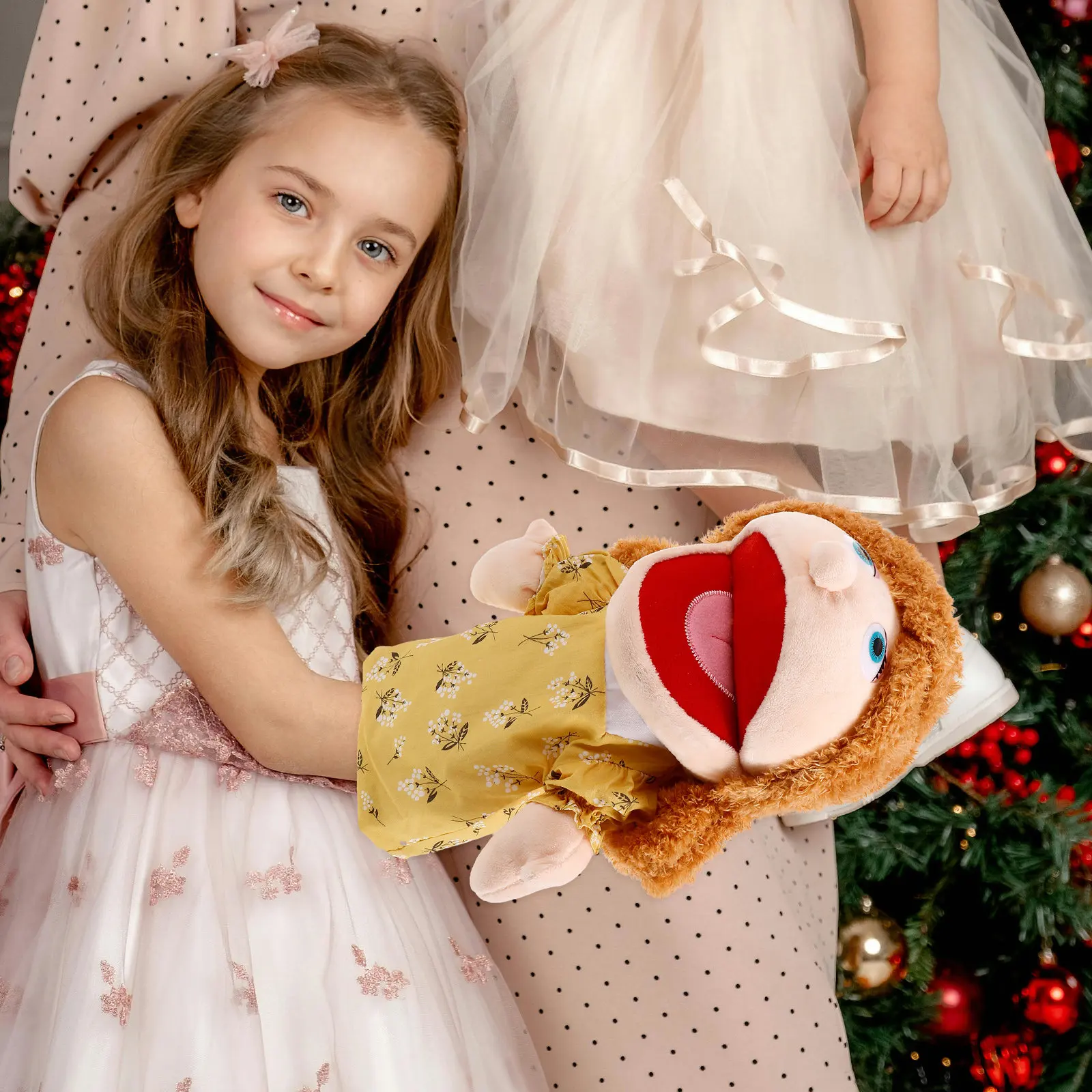 

Hand Puppets for Kids Soft Skin-Friendly Fabric Storytelling Puppet Enhances Imagination Creativity Finger Dexterity