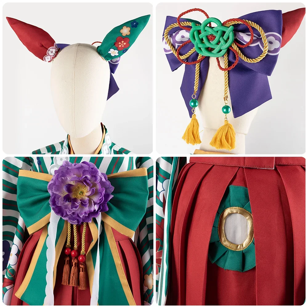 Pretty Derby  Cosplay Nice Nature Costume Anime game Halloween 2025 Spring New COSCOSCOS