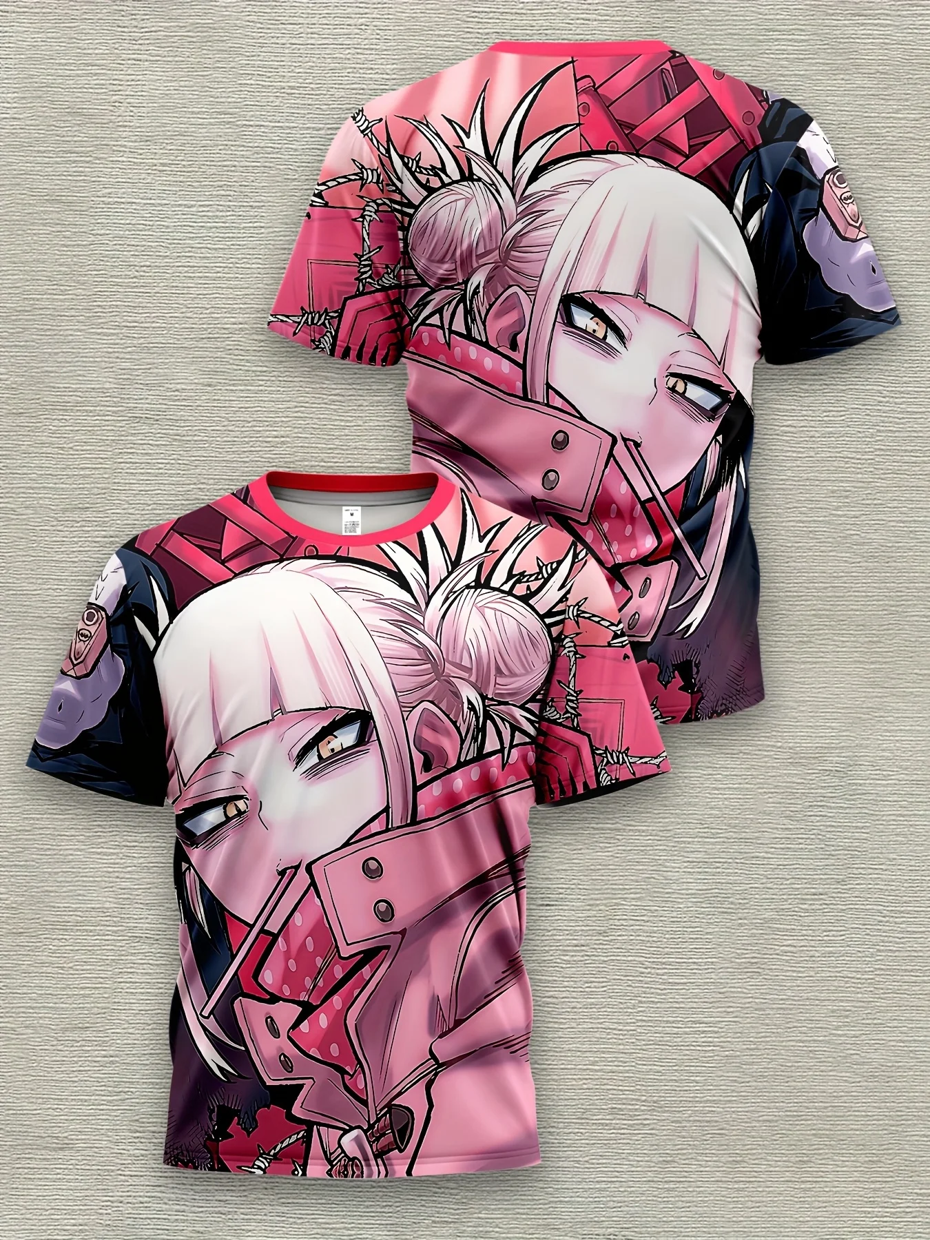 تي شيرت رجالي مطبوع ثلاثي الأبعاد بنمط الرسوم المتحركة ملابس غير رسمية هدية مثالية لمحبي الرسوم المتحركة وعشاق الرسوم المتحركة اليابانية، ملابس الرسوم المتحركة #3