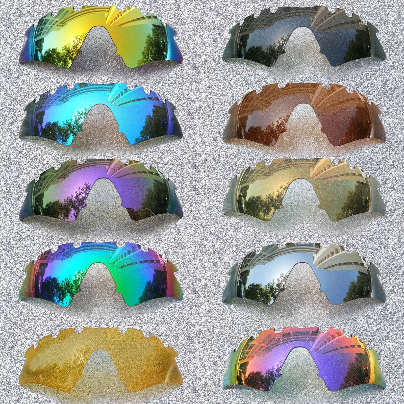 HDTAC Polarized Replacement Lenses For-Oakley M Frame Sweep Vented Sunglasses Multicolor Options