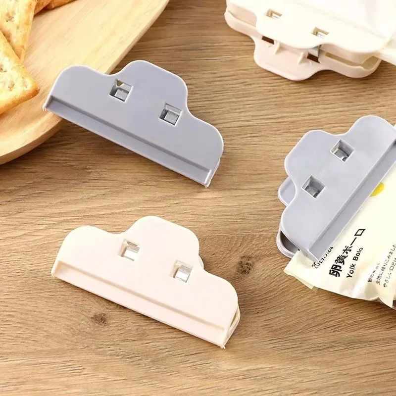 

5Pcs/lot Portable large Kitchen Storage Food Snack Seal Sealing Bag Clips Sealer Clamp Plastic Tool