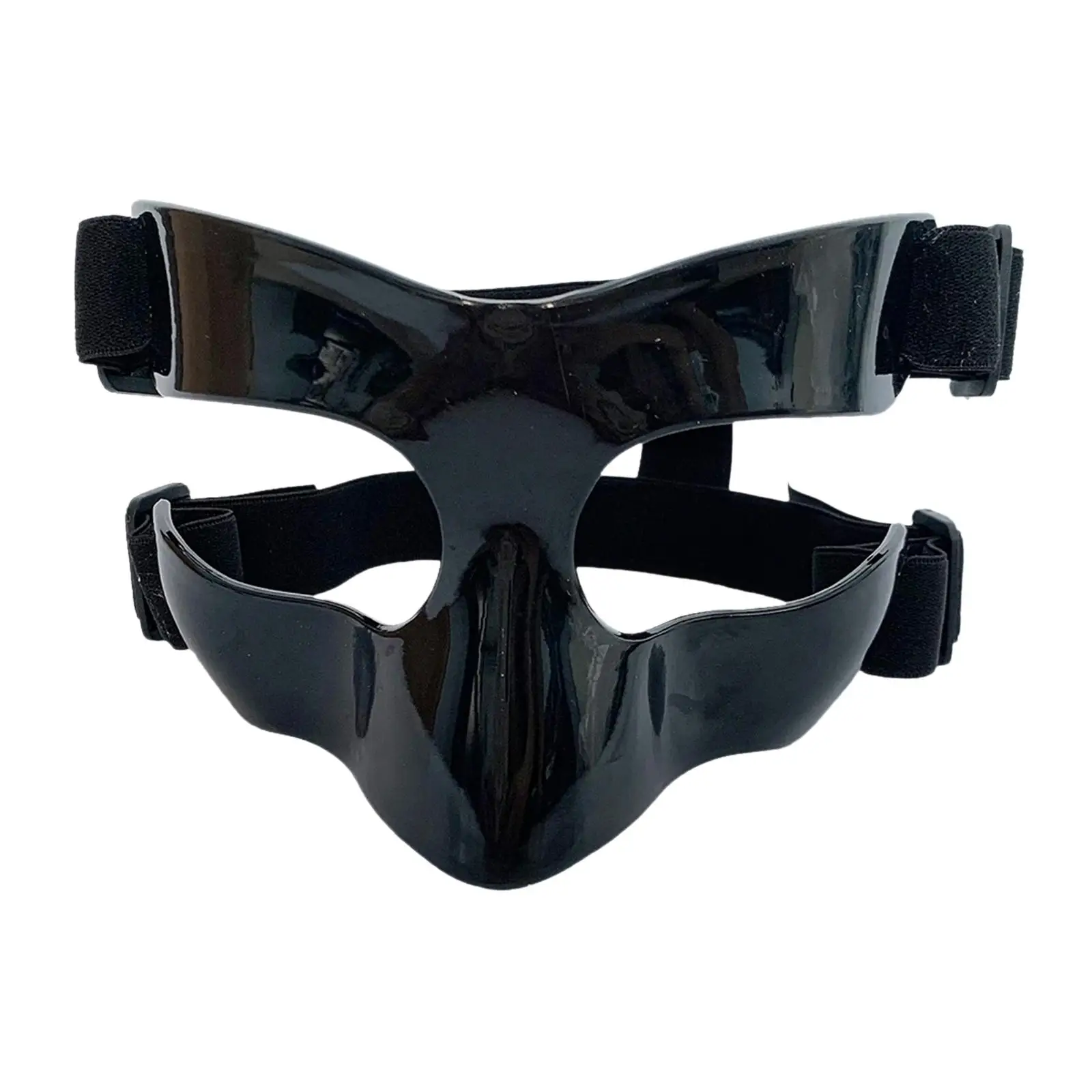 Basketball Mask Durable Face Guard for Broken Nose Adults Basketball Nose Guard Face Mask for Football Soccer Sports Accessories