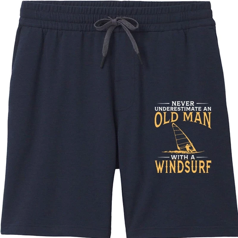 

Мужские шорты никогда не Underestimate An Old Man With A Windsurf cool Boy Vintage cool Fashion Новое поступление повседневные