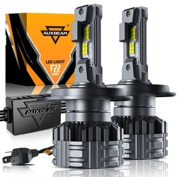 AUXBEAM 110W LED Headlight Bulbs H4 H7 H11 9005 9006 9007 LED Bulbs BUILT-IN CAN-Bus HIGH BRIGHTNESS 24000LM 6500K F22 SERIES