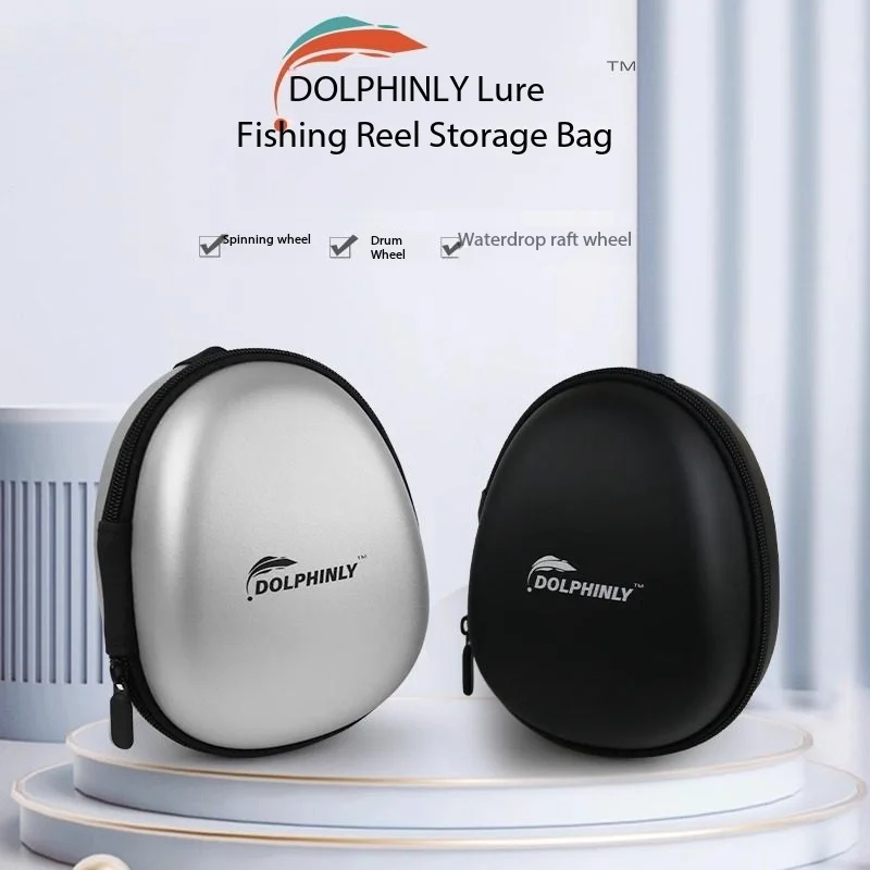 

Сумка для хранения рыболовного колеса, колесо с каплей воды, вращающееся колесо, барабан, плот, колесо, твердый корпус из ЭВА, антивибрационные аксессуары для рыболовных снастей
