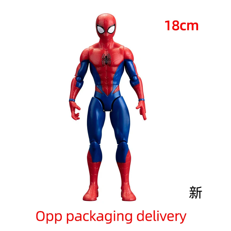 18CM Avengers Legends Figuur ZDTDS Originele Speelgoedset Spider Captain Miles Morales Thanos Ghost Iron Man Hulk MK Thor Falcon Pop