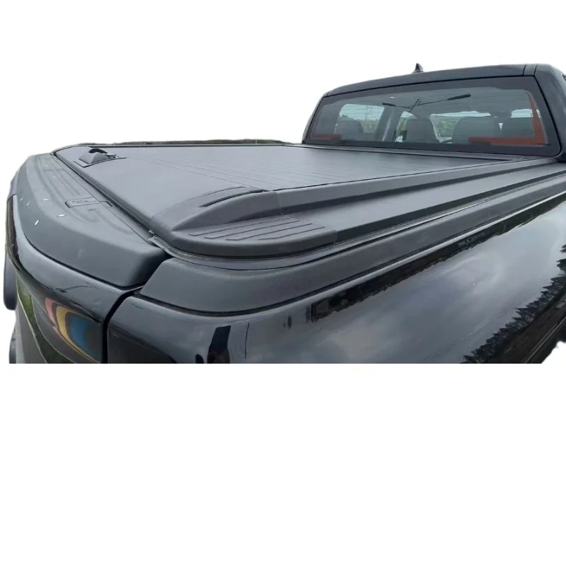 

Lightweight Aluminum Pickup Truck Waterproof Tri-fold Tonneau Cover for Ram 1500 Silverado NP300 Hilux Navara