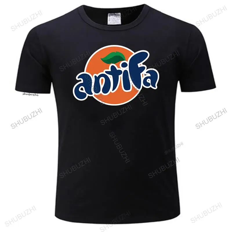 man Vintage print tshirs Antifa Antifa T-Shirt Print Men Tee Shirt Short Sleeves Funny Oversized Casual Cotton T shirt oversized