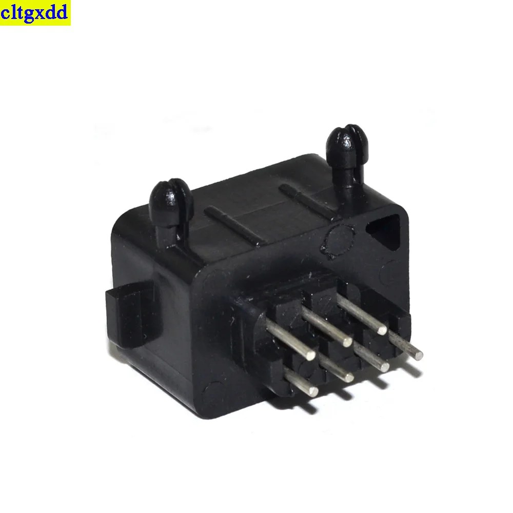 cltgxdd 1piece suitable FOR high-quality replacement parts FOR NES console female socket 90/180 degree 7-pin connector