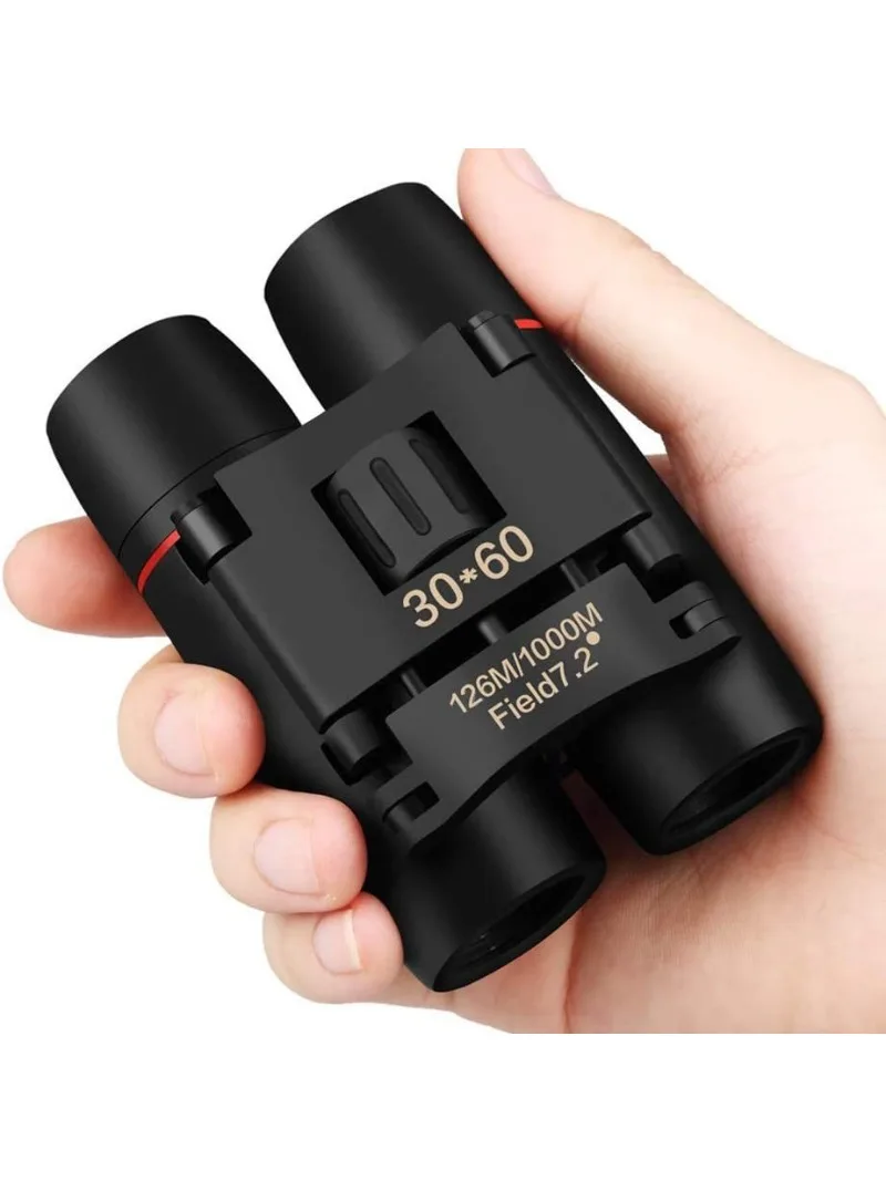 

Компактный бинокль с зумом 30x60, складной HD, мощный мини-телескоп, оптика, охота, спорт, кемпинг, туризм, отдых на открытом воздухе