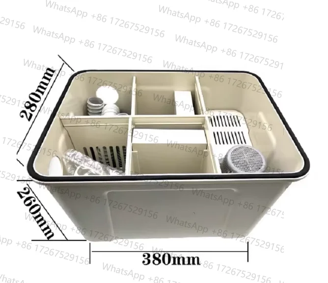 Dental Technician Gypsum Sedimentation Tank, Dental Department Gypsum Filter, Kitchen Filter Box, Sewage Treatment Equipment