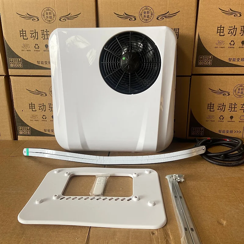12V/24V Integrated Rooftop-mounted air Conditioner Parking Cooling Device for Efficient Cooling.Suitable for Trucks, Camper vans
