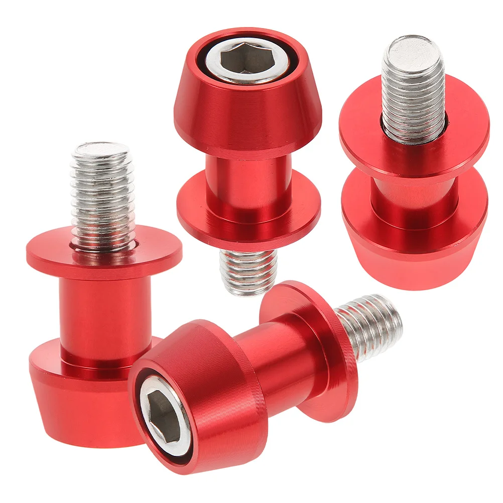 

Motorcycle Swing Arm Spool Slider 8Mm Replacement Bobbin Stand Screw Alloy Universal Fit For Various Models Motorcycle