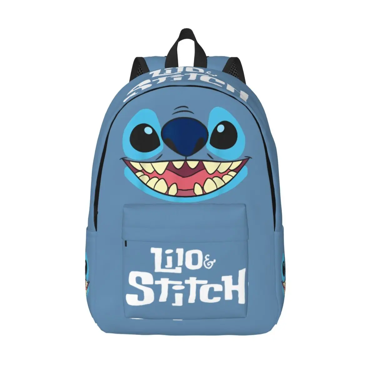 

Рюкзак Lilo & Stitch Big Face Stitch для мужчин и женщин, крутой школьный деловой рюкзак, милые мультяшные студенческие холщовые сумки, спортивные сумки